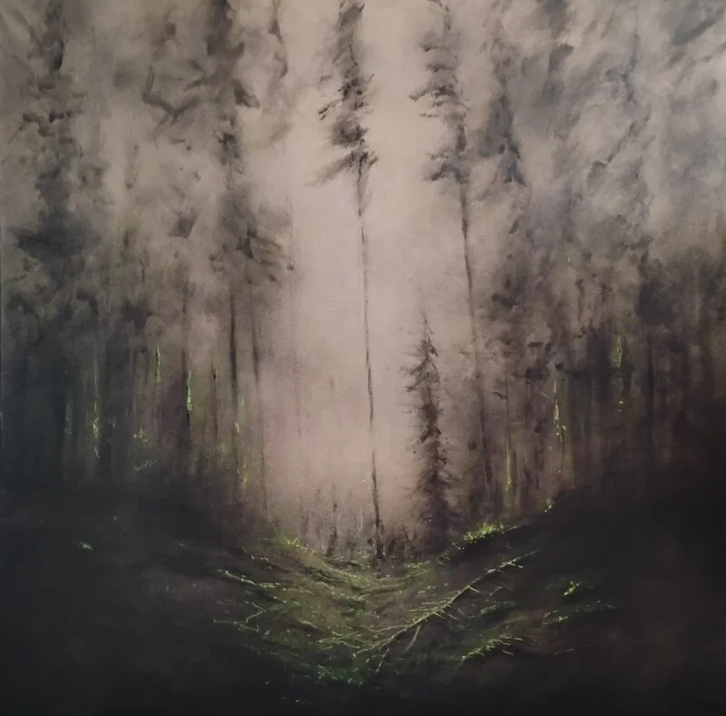 Akrylmålning The Break of Autumn av Anders Danielsson