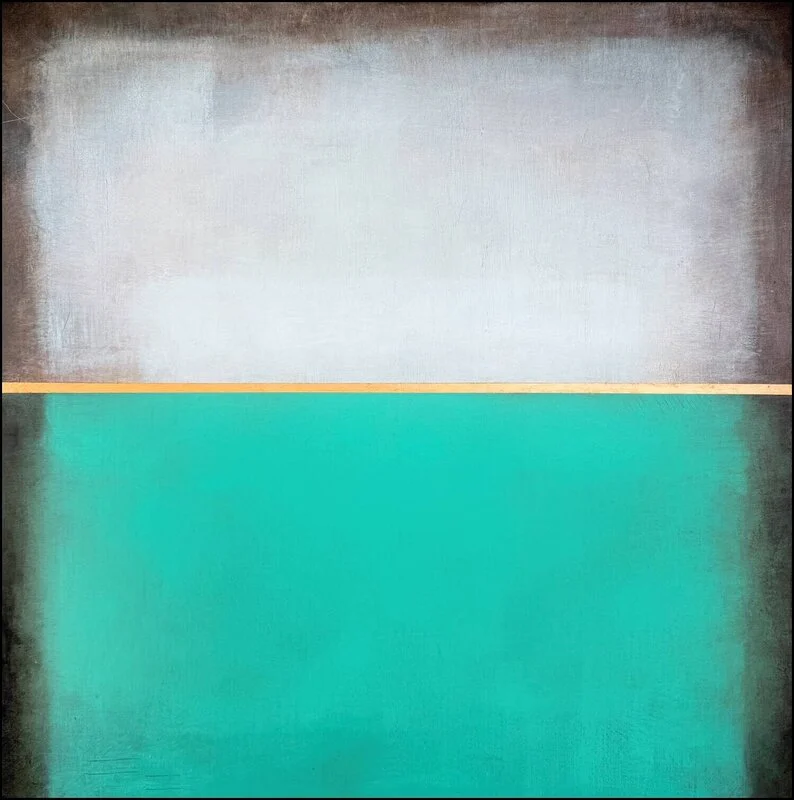 Akrylmålning No. 2528 Between States av Stellan Fine Art