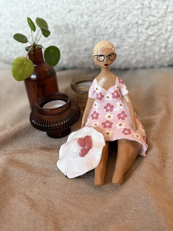 Skulptur Lena av Tilda Ottosson