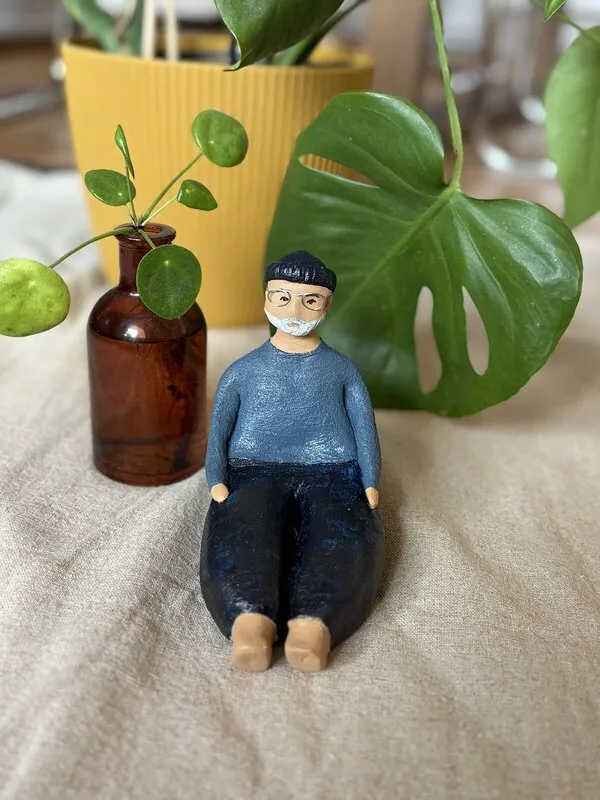 Skulptur Peter av Tilda Ottosson