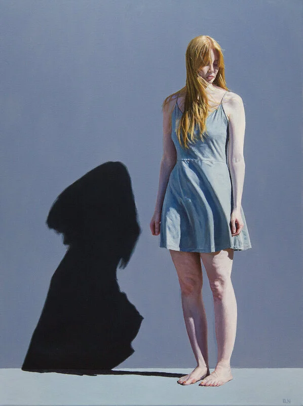 Akrylmålning The Other Way av Björn Nordström