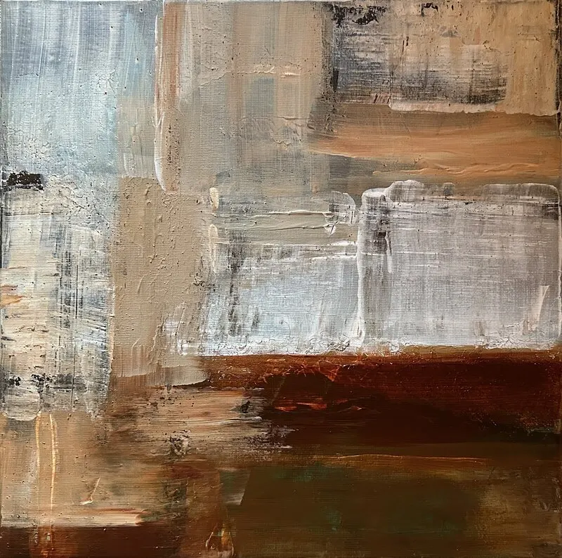 Akrylmålning Reflektioner av Linda Thörnblom