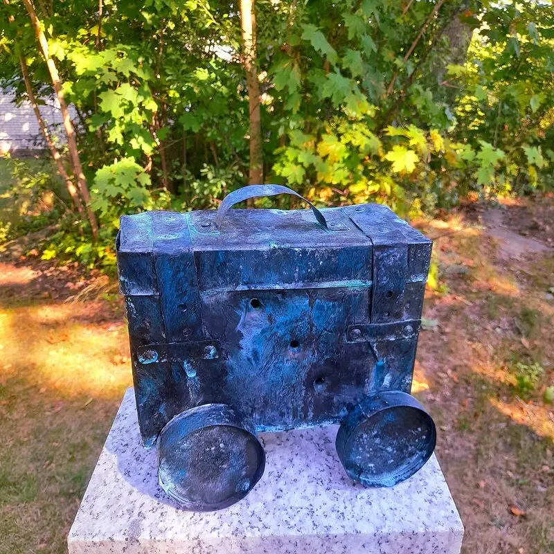 Skulptur Escape av Håkan Lissmark