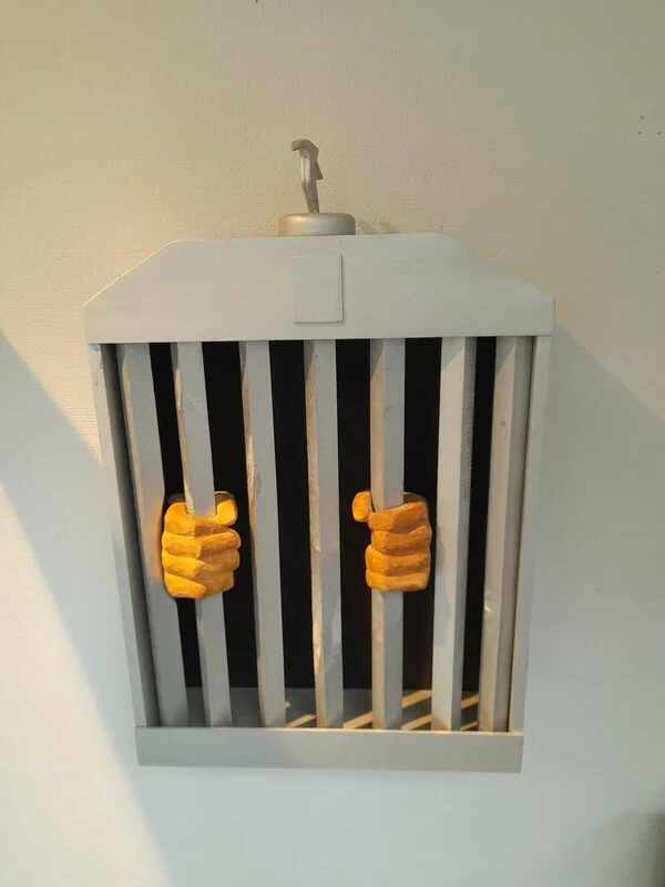 Skulptur Privat Chauffören av Håkan Lissmark