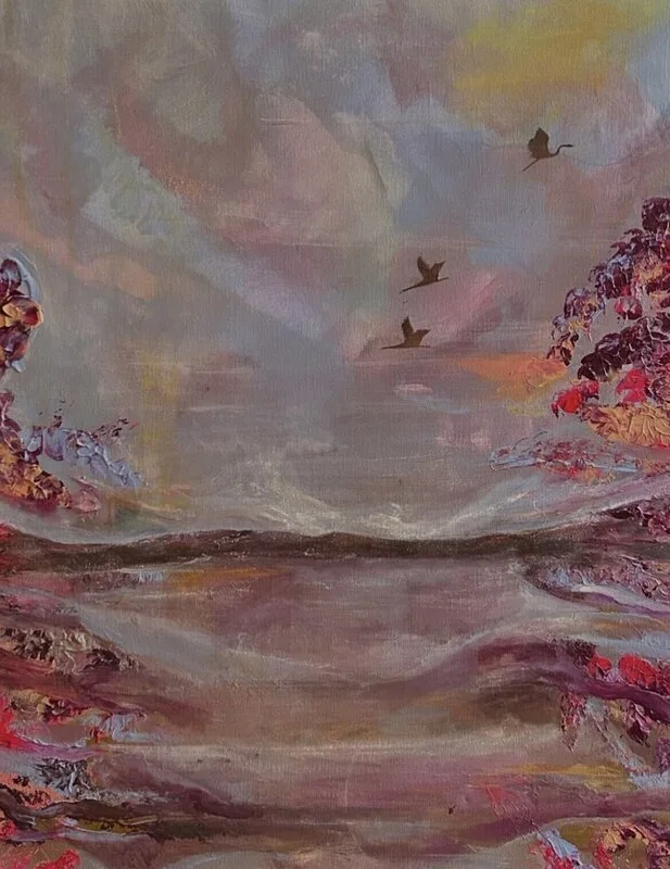 Himmel och jord förenas av Helena Damgaard