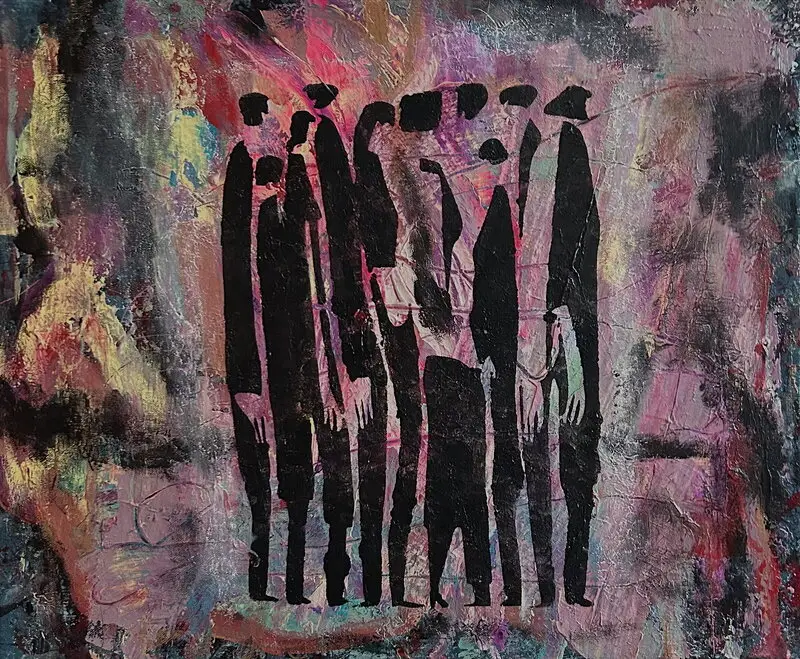 Vi går hit och dit av Helena Damgaard