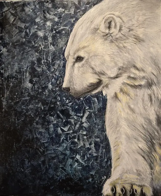 Lunar blue av Marianne Nushi