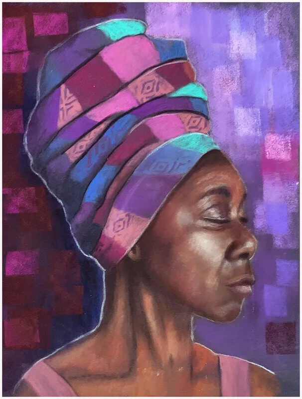 Colorful lady av Karin Sköld