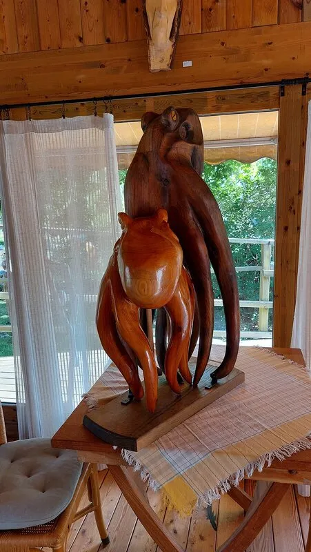 Skulptur In the deep av Claus Becker