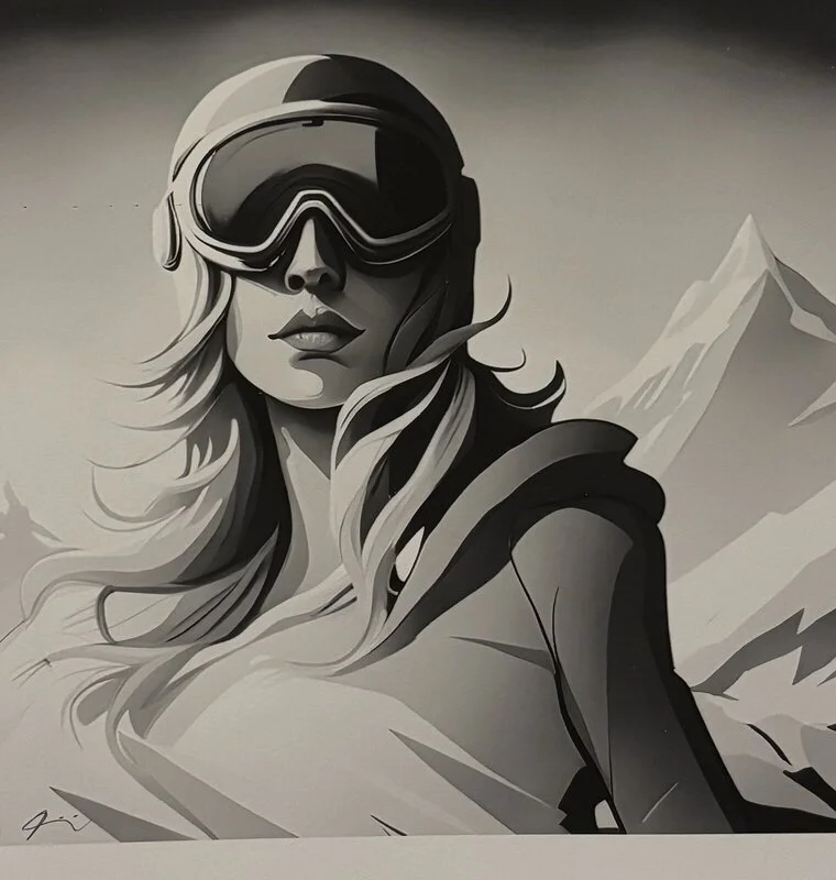 Lady snow av Robin Illias
