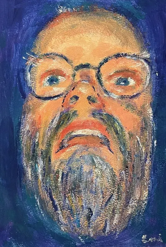 Skägg av Emi Samuelsson