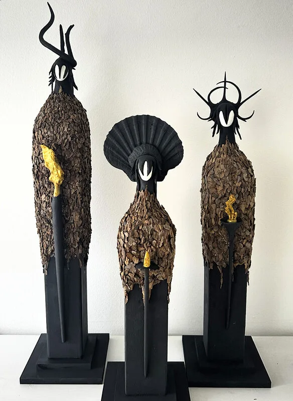 Skulptur Return of the Furies av Carmen Paas