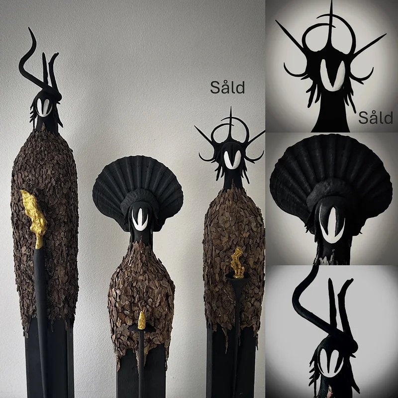 Skulptur Return of the Furies av Carmen Paas