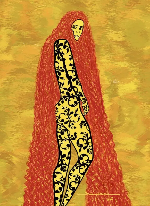 Red hair av Ahmed Köksal Güven