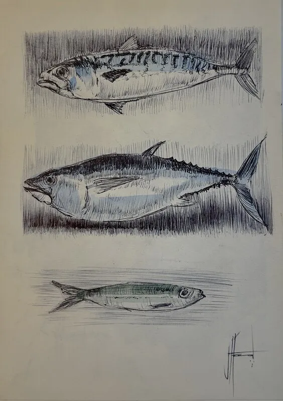 Fiskmarknaden av Jose Antonio Ferreras Leon