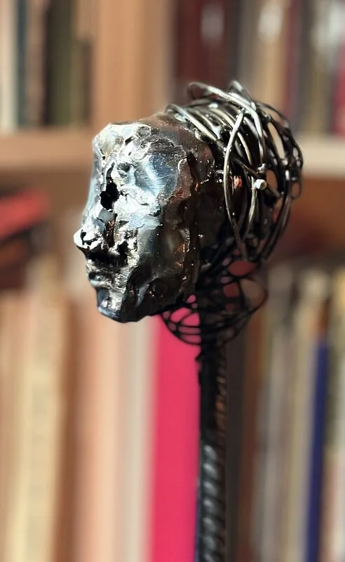 Skulptur Istället för hår, förvirring. av Per Kornhall