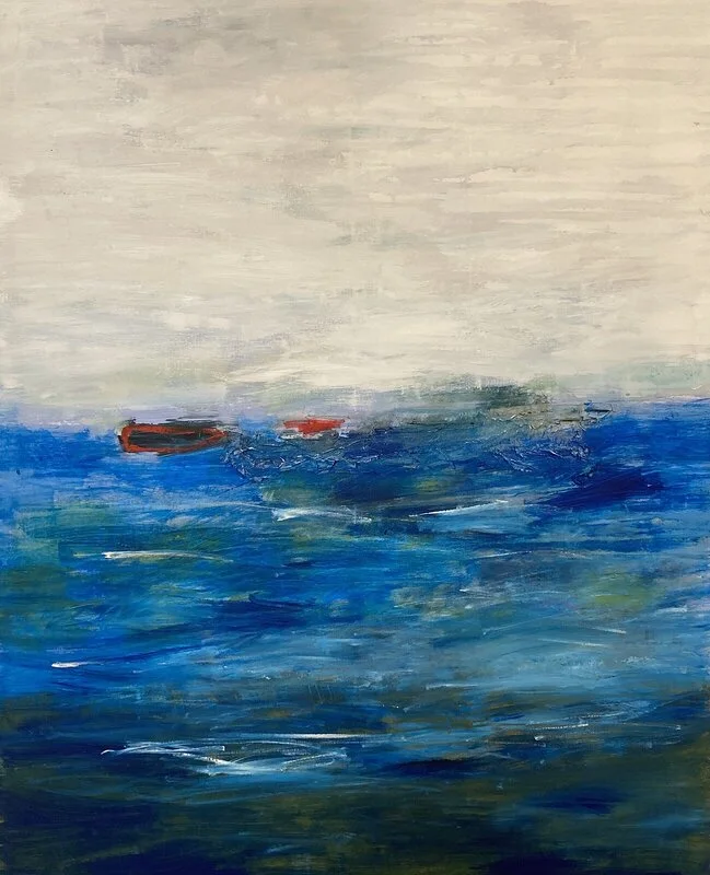 Akrylmålning av Marianne Björn