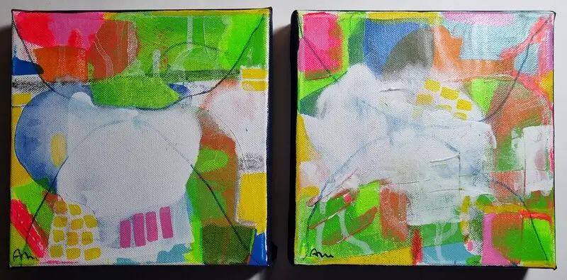 Färgglada som livet II av Anja Martin