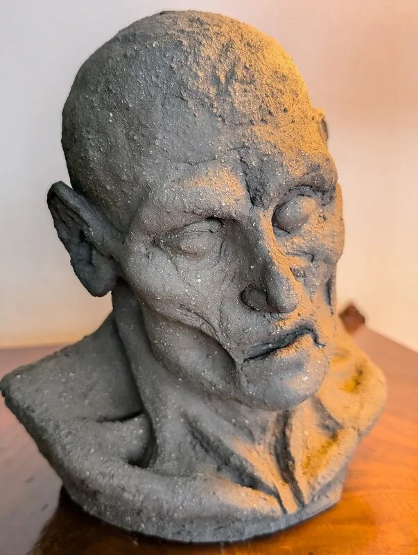 Skulptur L'écorché av Moon Billard