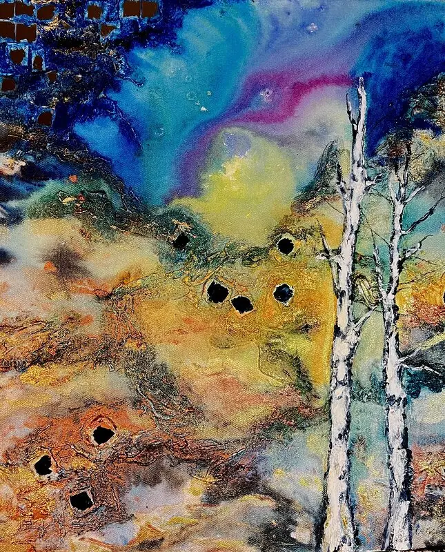 Skönheten i världen är dina reflektioner av Marianne Akasha Olofsson