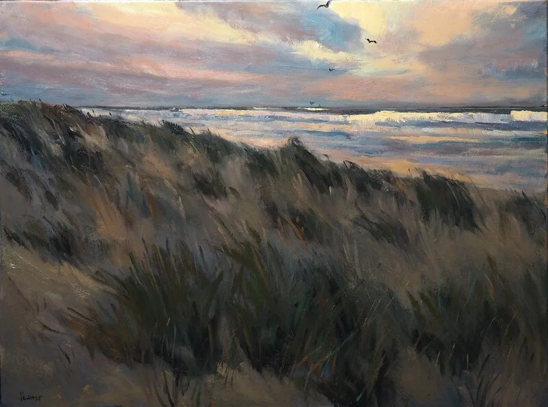 Oljemålning Seaskapet av Yuanyuan Liu