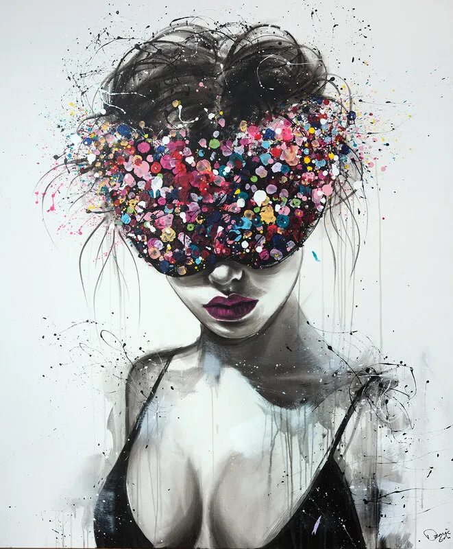 Akrylmålning Eclipse av Studio Edin