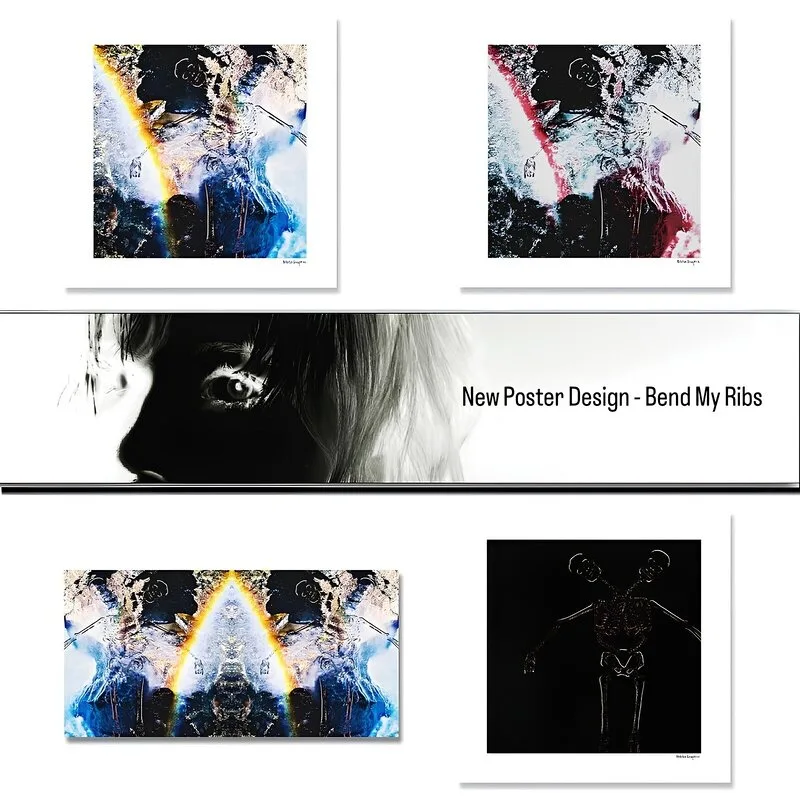 Poster - Bend My Ribs av Nikita Emil