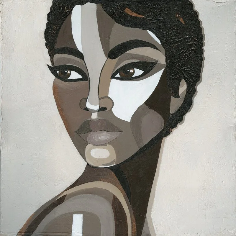 Akrylmålning Rise Above av Hesho Serray