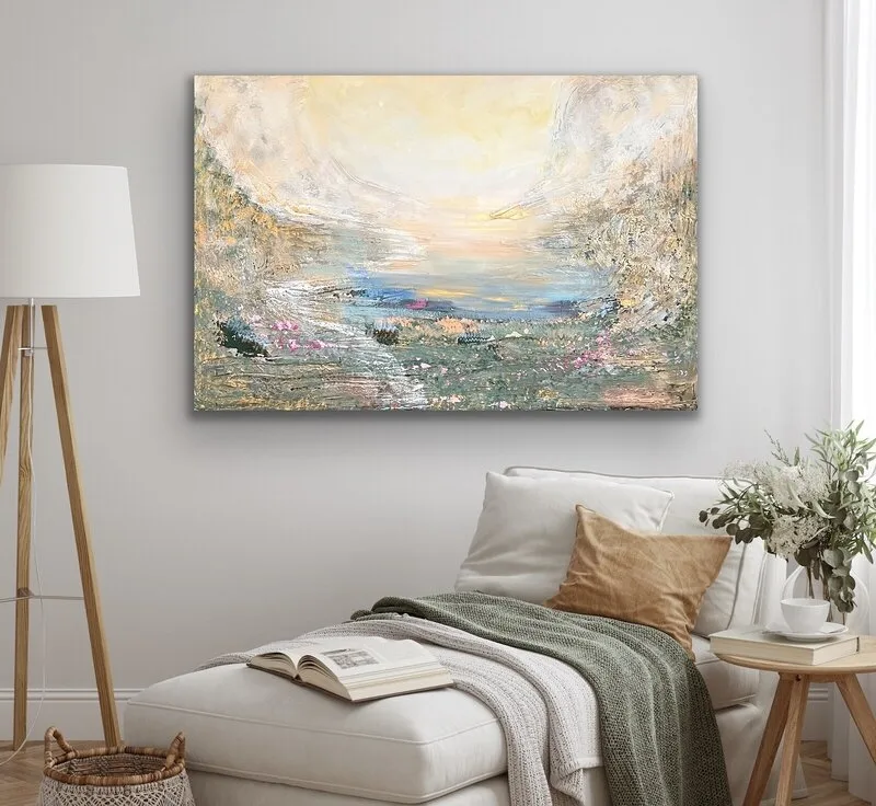 Akrylmålning Drömfångare av Bidushi Deb