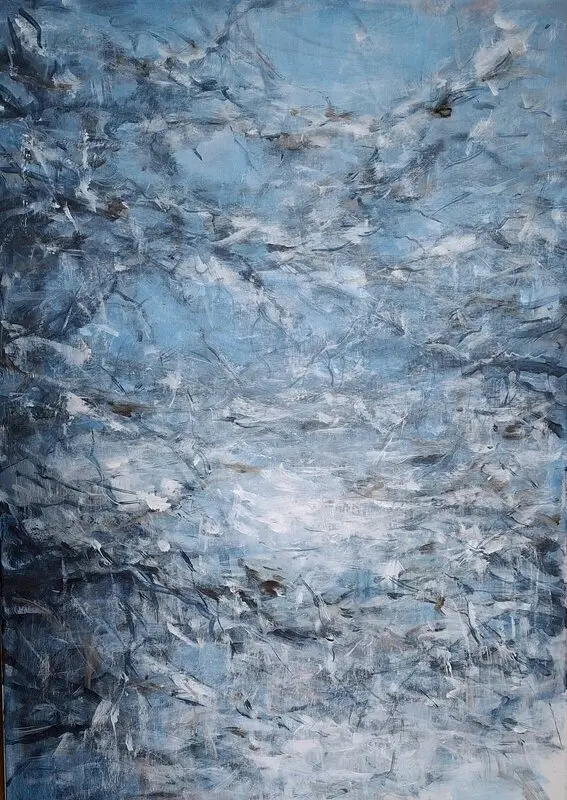 Akrylmålning av Kristina Andersson