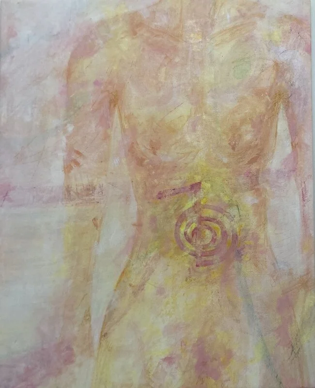 Akrylmålning Universums kraft av Katarina Westerlund