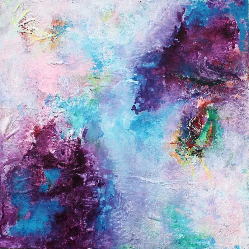 Akrylmålning av Lodi Sava Andersson