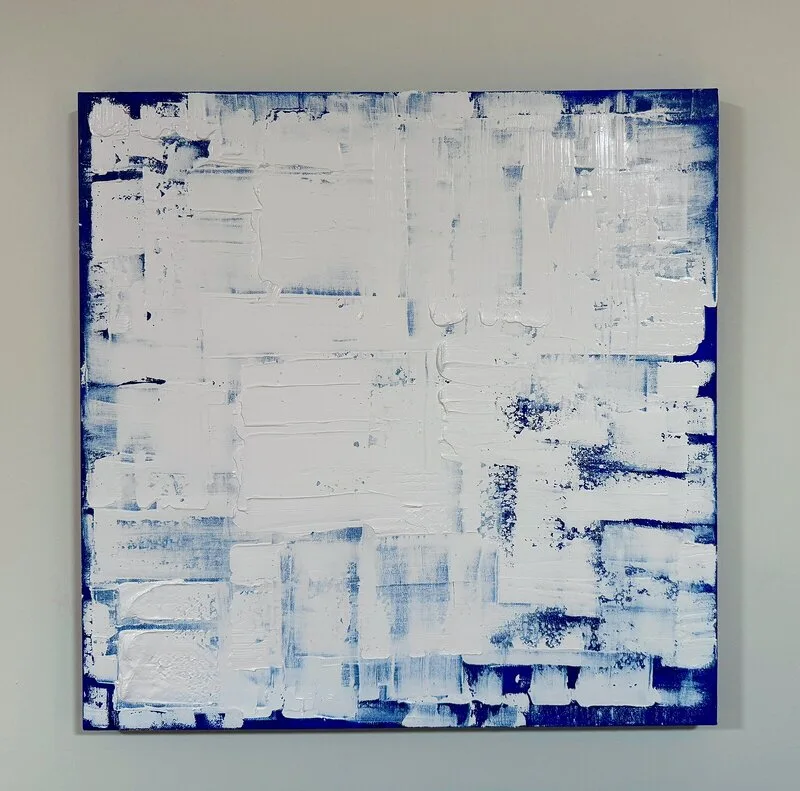 Akrylmålning Snöstorm av Ekaterina Dutkevich