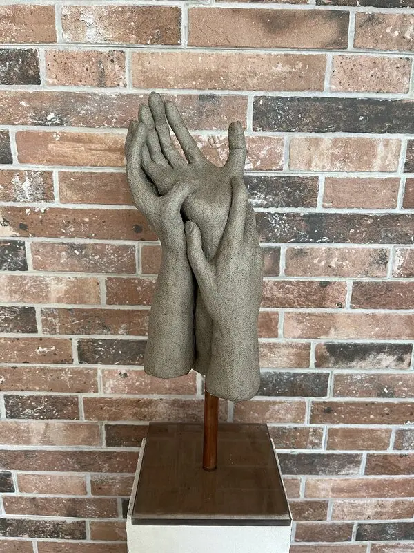 Skulptur Gemenskapen av Jakob Brogård