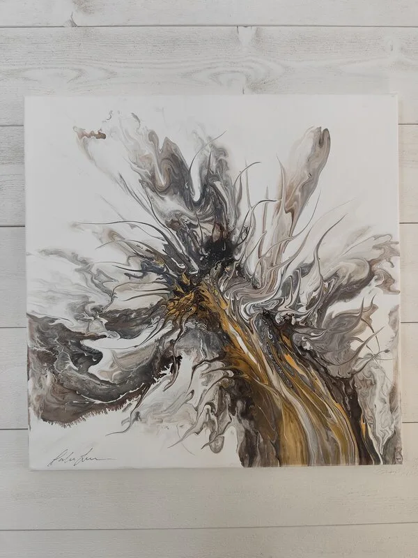 Akrylmålning Öland av Patrik Svensson