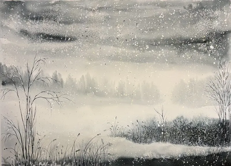 Akvarell av Desirée Rutqvist