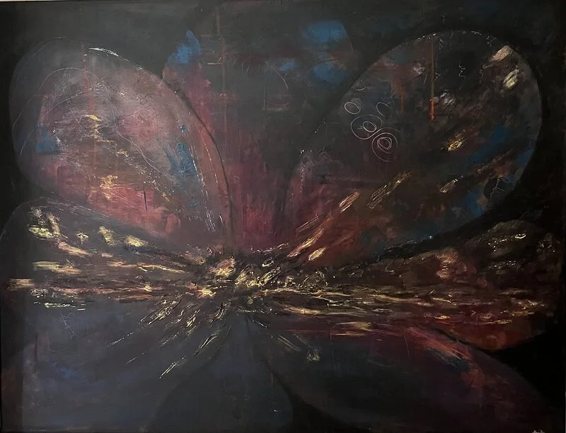 Akrylmålning Brytpunkten av Mariethe Magnehed