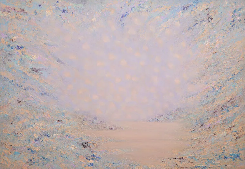 Akrylmålning Peaceful Harmony av Nathalie Palmaer