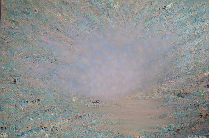 Akrylmålning Inner Harmony av Nathalie Palmaer