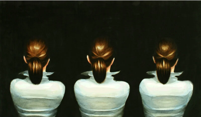 Akvarell Anonymer av Åza Mårtensson