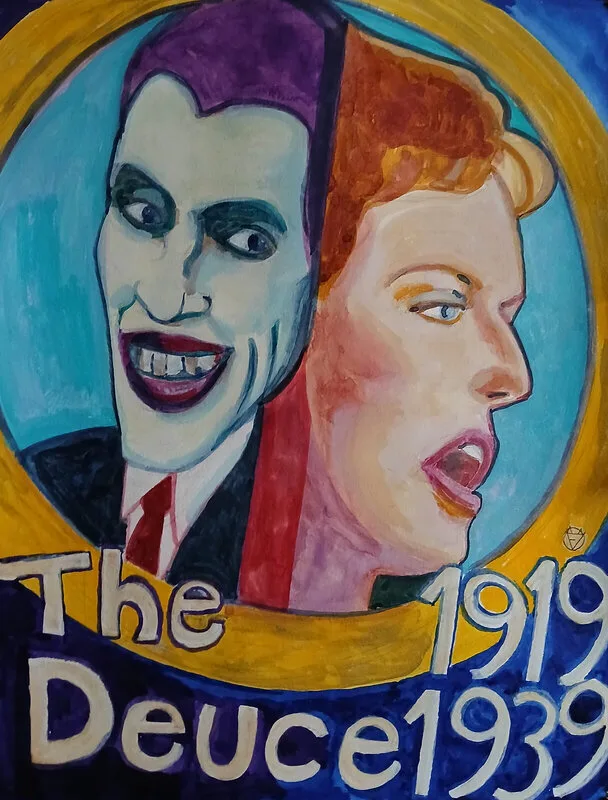 28 ) Elisabeth Moss and the Joker. av Victor Finnigan