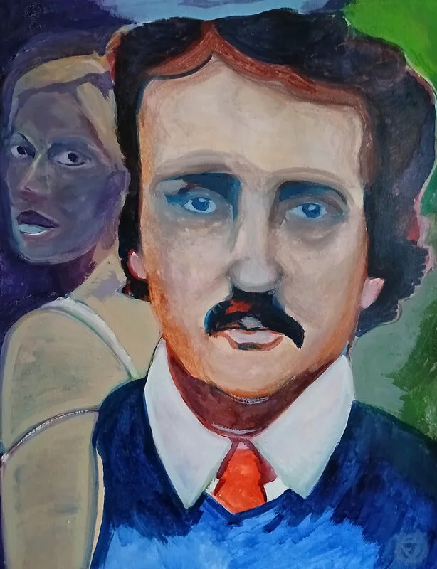 41 ) Edgar Allan Poe. av Victor Finnigan