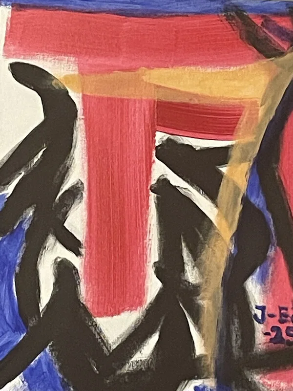 Akrylmålning Corny av Jan-Eric Johansson