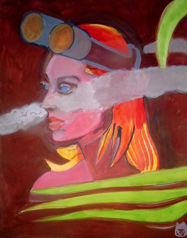 61 ) Madonna in Steampunk. av Victor Finnigan