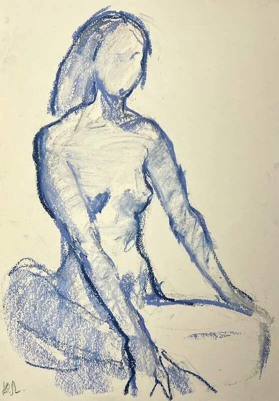 Naket Skiss av Yuliia Levytska