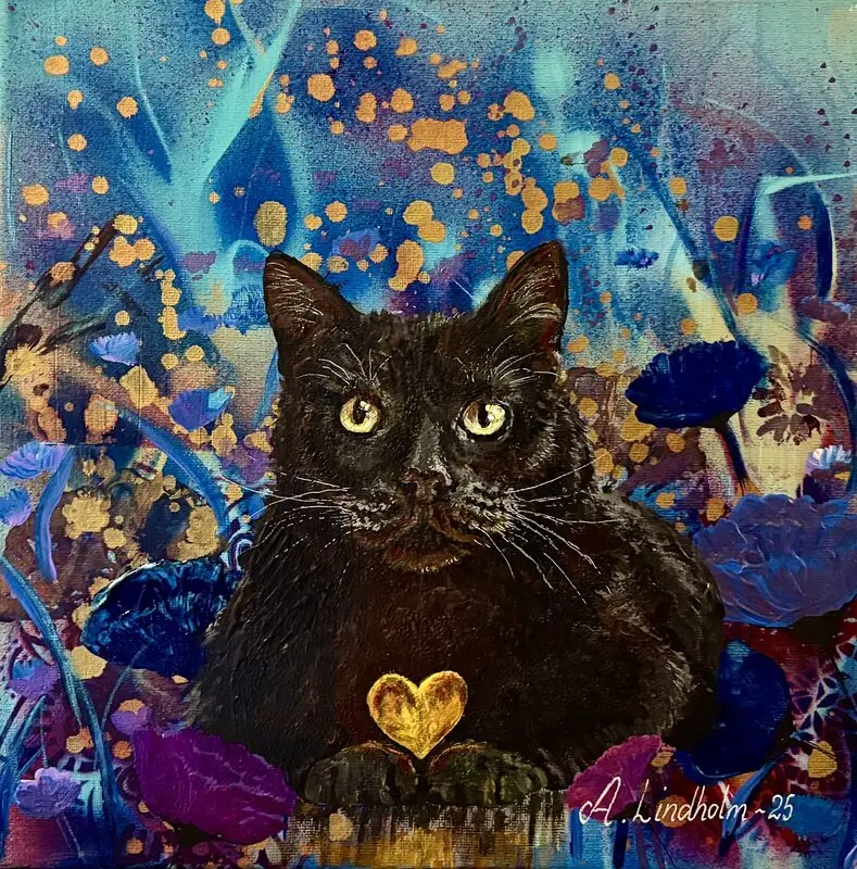 Lovely cat av Anna Lindholm