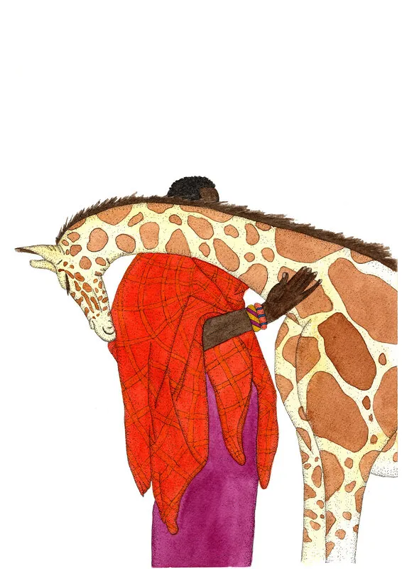 Akvarell Trust av Alexander Gustavsson