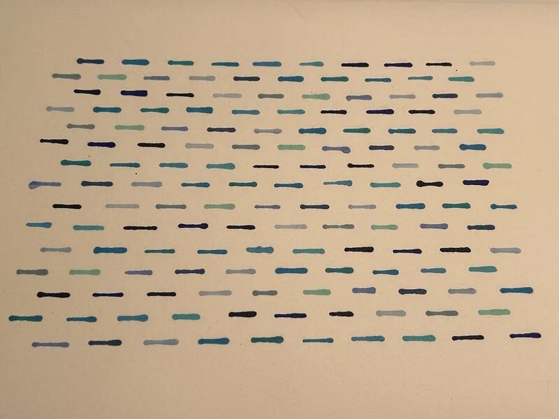Blue lines av Erol Orhun