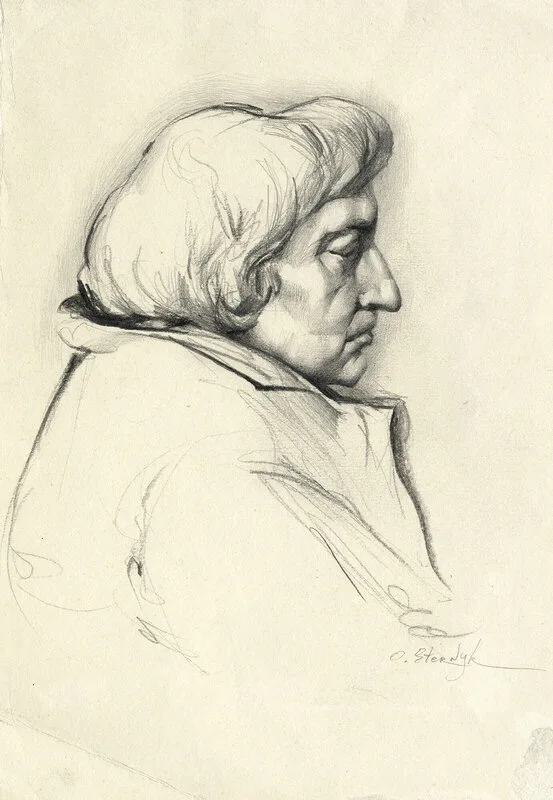 Portrait - sketch av Olga Sternyk