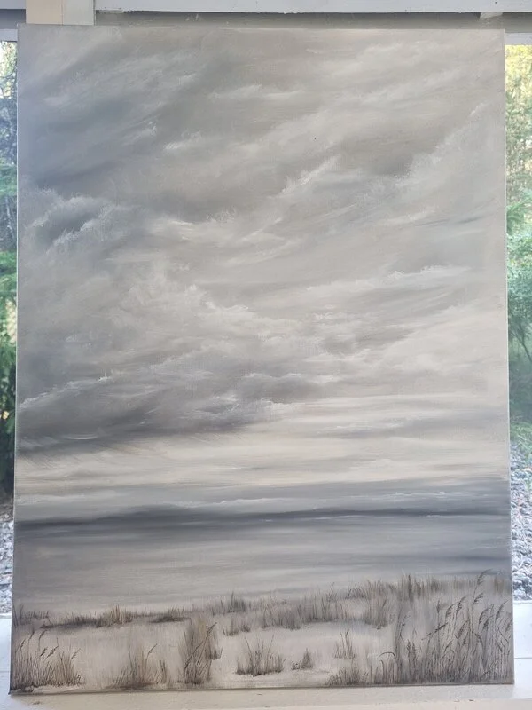 Oljemålning . av Kersti Grönlund